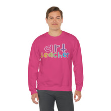 Load image into Gallery viewer, Heart Art Teacher Unisex Heavy Blend™ Crewneck Sweatshirt
