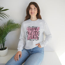 Load image into Gallery viewer, Think outside the Box! Unisex Heavy Blend™ Crewneck Sweatshirt
