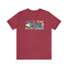Load image into Gallery viewer, Art is for Everyone Unisex Jersey Short Sleeve Tee
