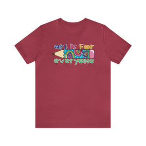 Art is for Everyone Unisex Jersey Short Sleeve Tee