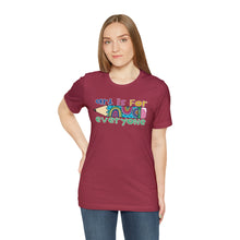 Load image into Gallery viewer, Art is for Everyone Unisex Jersey Short Sleeve Tee

