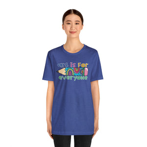 Art is for Everyone Unisex Jersey Short Sleeve Tee