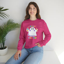 Load image into Gallery viewer, Spooky Art Teacher Season Unisex Heavy Blend™ Crewneck Sweatshirt
