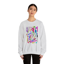 Load image into Gallery viewer, Art Supplies Unisex Heavy Blend™ Crewneck Sweatshirt
