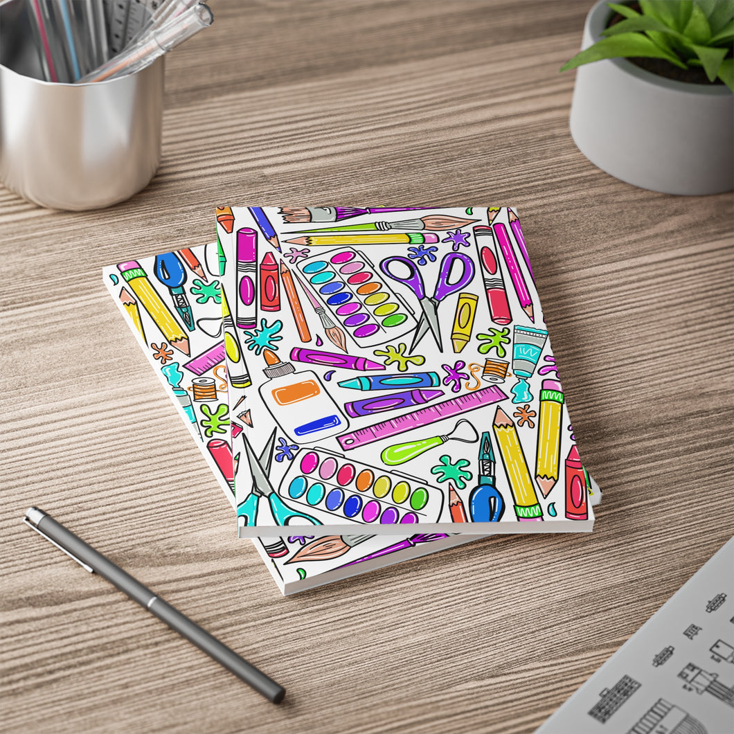 Softcover Notebook, Art Supplies