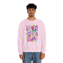 Load image into Gallery viewer, Art Supplies Unisex Heavy Blend™ Crewneck Sweatshirt
