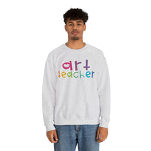 Load image into Gallery viewer, Heart Art Teacher Unisex Heavy Blend™ Crewneck Sweatshirt
