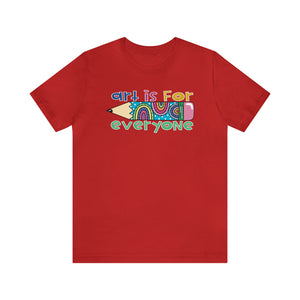 Art is for Everyone Unisex Jersey Short Sleeve Tee