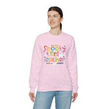 Load image into Gallery viewer, Spooky Art Teacher Unisex Heavy Blend™ Crewneck Sweatshirt
