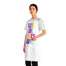 Load image into Gallery viewer, Apron This Girl Loves Art
