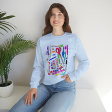Load image into Gallery viewer, Art Supplies Unisex Heavy Blend™ Crewneck Sweatshirt

