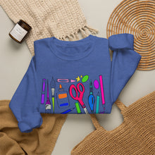 Load image into Gallery viewer, Art Supplies Unisex Heavy Blend™ Crewneck Sweatshirt
