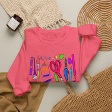 Load image into Gallery viewer, Art Supplies Unisex Heavy Blend™ Crewneck Sweatshirt
