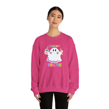 Load image into Gallery viewer, Spooky Art Teacher Season Unisex Heavy Blend™ Crewneck Sweatshirt

