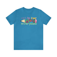 Load image into Gallery viewer, Art is for Everyone Unisex Jersey Short Sleeve Tee
