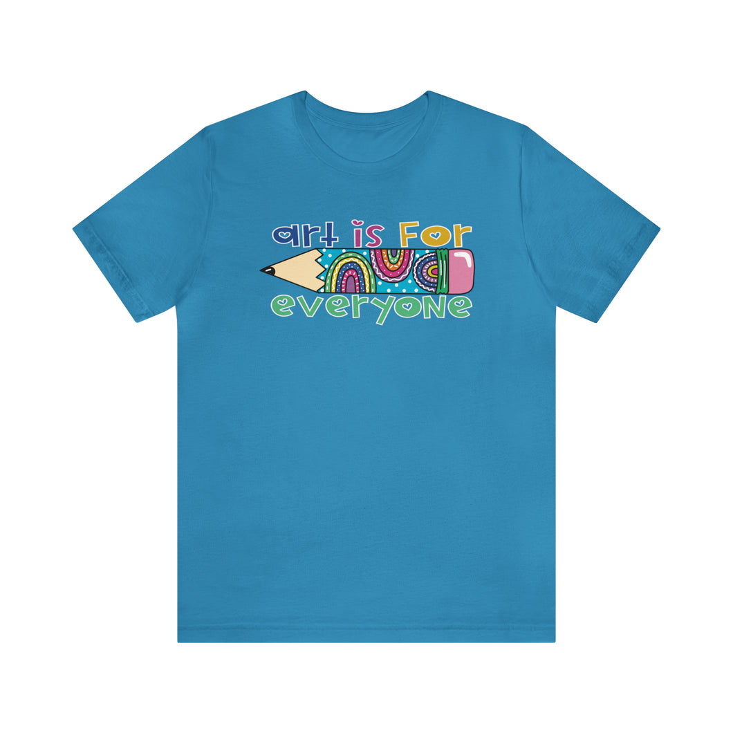 Art is for Everyone Unisex Jersey Short Sleeve Tee