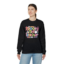 Load image into Gallery viewer, Spooky Art Teacher Unisex Heavy Blend™ Crewneck Sweatshirt

