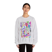 Load image into Gallery viewer, Art Supplies Unisex Heavy Blend™ Crewneck Sweatshirt
