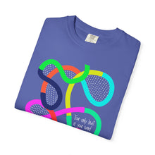 Load image into Gallery viewer, Abstract Rainbow Squiggle T-Shirt Comfort Colors— "Your Only Limit Is You"
