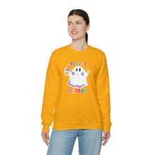Load image into Gallery viewer, Spooky Art Teacher Season Unisex Heavy Blend™ Crewneck Sweatshirt
