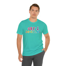 Load image into Gallery viewer, Heart Art Teacher Unisex Jersey Short Sleeve Tee
