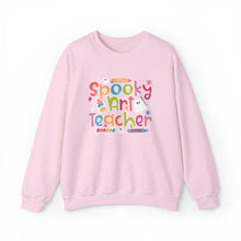 Load image into Gallery viewer, Spooky Art Teacher Unisex Heavy Blend™ Crewneck Sweatshirt

