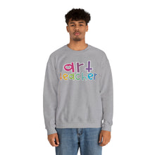 Load image into Gallery viewer, Heart Art Teacher Unisex Heavy Blend™ Crewneck Sweatshirt
