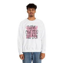 Load image into Gallery viewer, Think outside the Box! Unisex Heavy Blend™ Crewneck Sweatshirt
