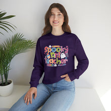 Load image into Gallery viewer, Spooky Art Teacher Unisex Heavy Blend™ Crewneck Sweatshirt
