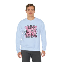 Load image into Gallery viewer, Think outside the Box! Unisex Heavy Blend™ Crewneck Sweatshirt

