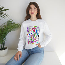 Load image into Gallery viewer, Art Supplies Unisex Heavy Blend™ Crewneck Sweatshirt
