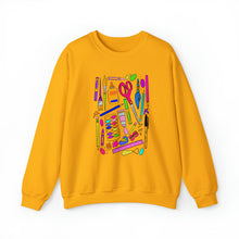 Load image into Gallery viewer, Art Supplies Unisex Heavy Blend™ Crewneck Sweatshirt
