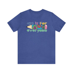 Art is for Everyone Unisex Jersey Short Sleeve Tee