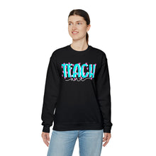 Load image into Gallery viewer, TEACH Art Unisex Heavy Blend™ Crewneck Sweatshirt
