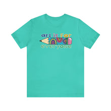 Load image into Gallery viewer, Art is for Everyone Unisex Jersey Short Sleeve Tee
