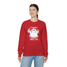 Load image into Gallery viewer, Spooky Art Teacher Season Unisex Heavy Blend™ Crewneck Sweatshirt
