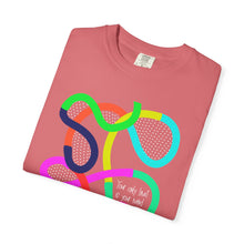 Load image into Gallery viewer, Abstract Rainbow Squiggle T-Shirt Comfort Colors— "Your Only Limit Is You"
