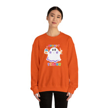 Load image into Gallery viewer, Spooky Art Teacher Season Unisex Heavy Blend™ Crewneck Sweatshirt
