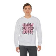 Load image into Gallery viewer, Think outside the Box! Unisex Heavy Blend™ Crewneck Sweatshirt
