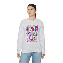 Load image into Gallery viewer, Art Supplies Unisex Heavy Blend™ Crewneck Sweatshirt
