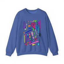 Load image into Gallery viewer, Art Supplies Unisex Heavy Blend™ Crewneck Sweatshirt
