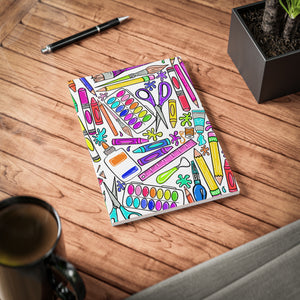 Softcover Notebook, Art Supplies