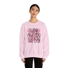 Load image into Gallery viewer, Think outside the Box! Unisex Heavy Blend™ Crewneck Sweatshirt
