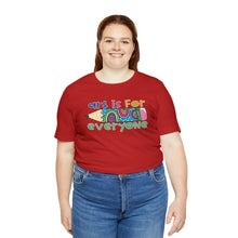 Load image into Gallery viewer, Art is for Everyone Unisex Jersey Short Sleeve Tee
