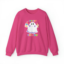 Load image into Gallery viewer, Spooky Art Teacher Season Unisex Heavy Blend™ Crewneck Sweatshirt
