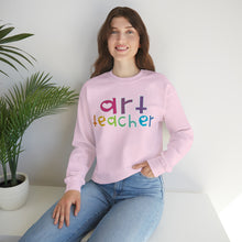 Load image into Gallery viewer, Heart Art Teacher Unisex Heavy Blend™ Crewneck Sweatshirt
