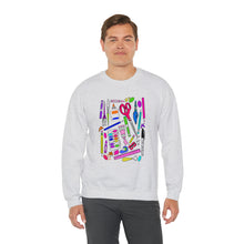 Load image into Gallery viewer, Art Supplies Unisex Heavy Blend™ Crewneck Sweatshirt
