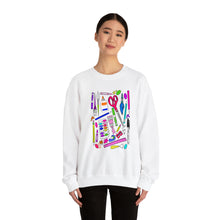 Load image into Gallery viewer, Art Supplies Unisex Heavy Blend™ Crewneck Sweatshirt

