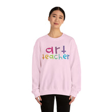 Load image into Gallery viewer, Heart Art Teacher Unisex Heavy Blend™ Crewneck Sweatshirt
