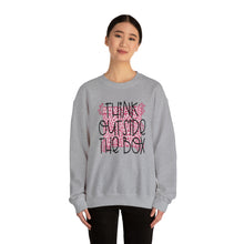 Load image into Gallery viewer, Think outside the Box! Unisex Heavy Blend™ Crewneck Sweatshirt
